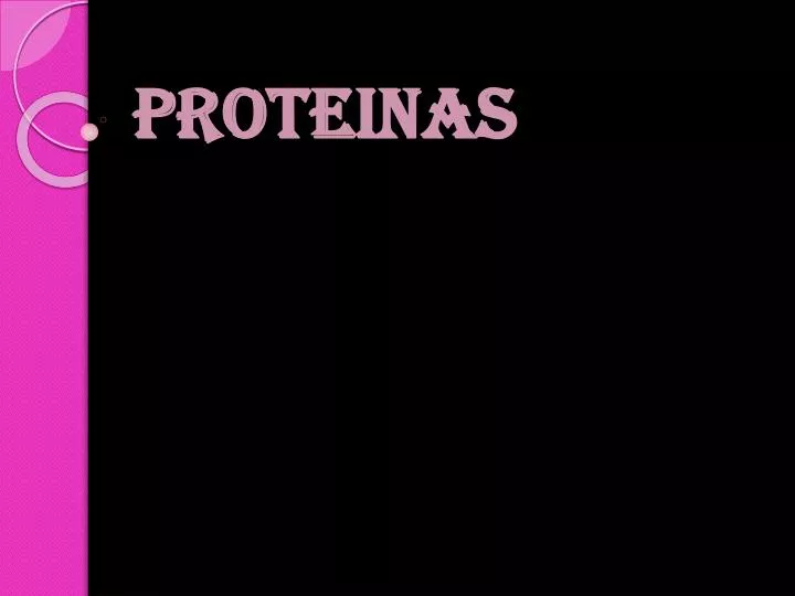 proteinas