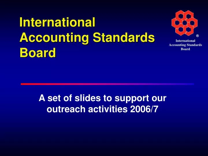 international accounting standards board
