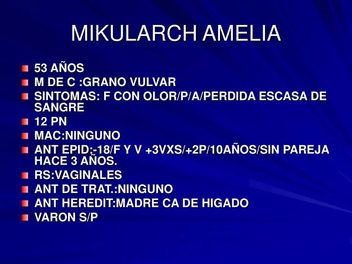 mikularch amelia