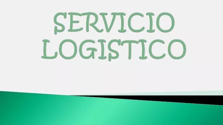 servicio logistico