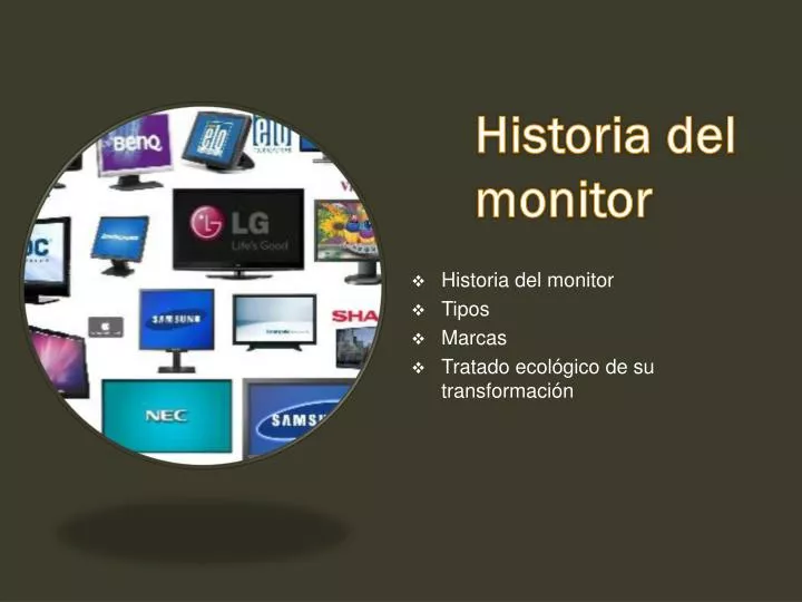 historia del monitor