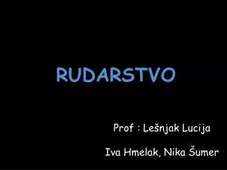 rudarstvo