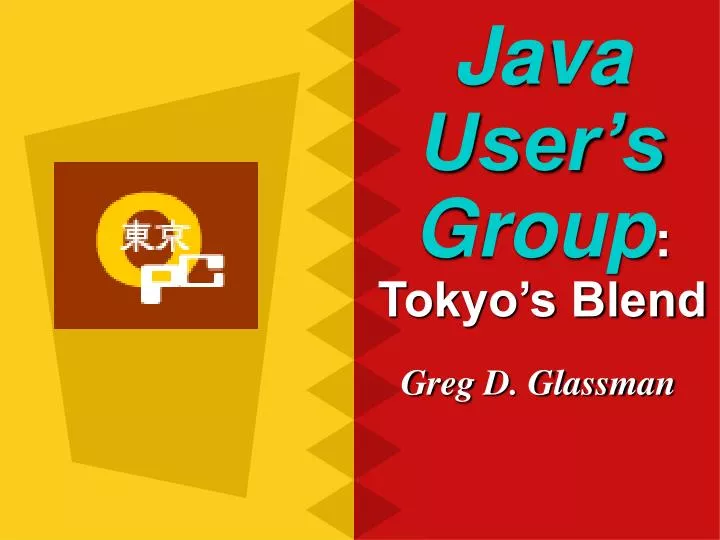 java user s group tokyo s blend
