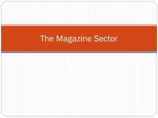 The Magazine Sector