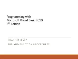 programming with microsoft visual basic 2010 5 th edition