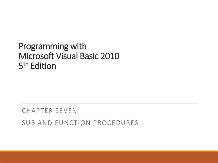 programming with microsoft visual basic 2010 5 th edition