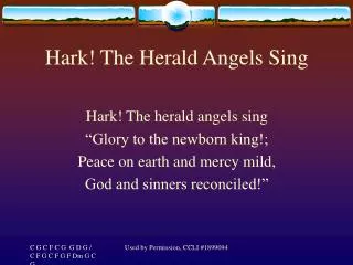 Hark! The Herald Angels Sing