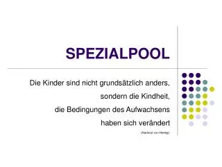 spezialpool