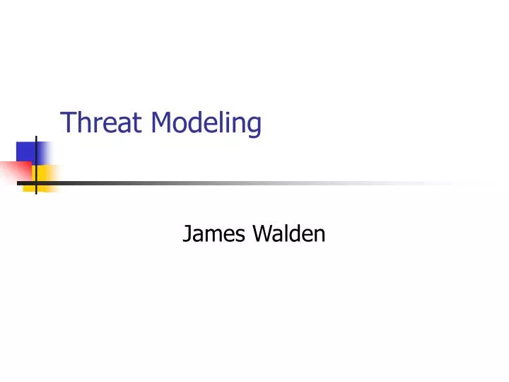 threat modeling