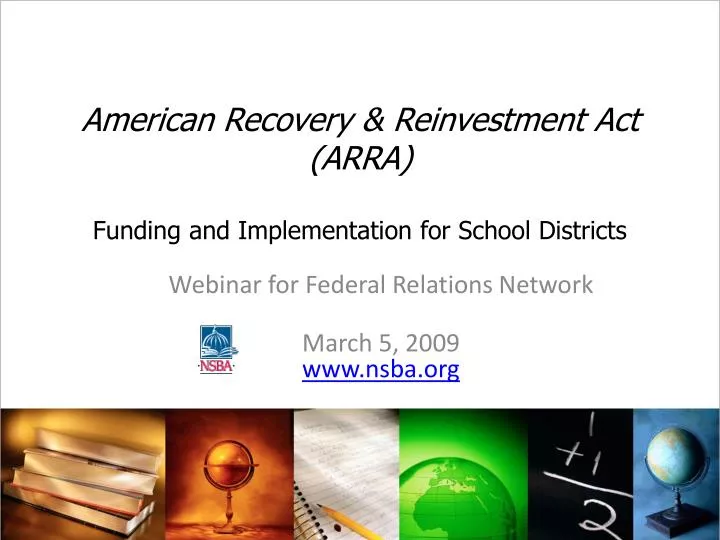 american recovery reinvestment act arra funding and implementation for school districts