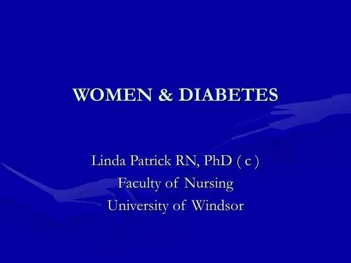 women diabetes