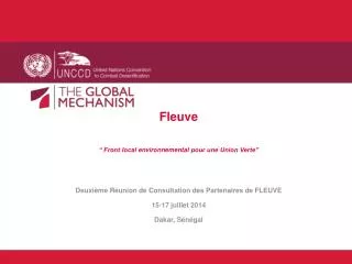 fleuve front local environnemental pour une union verte