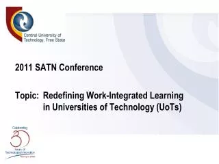 2011 SATN Conference