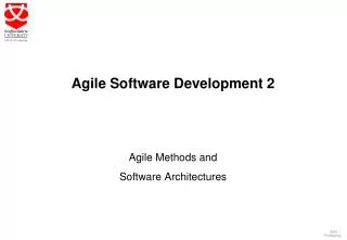 Agile Software Development 2