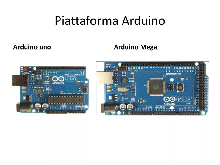 piattaforma arduino