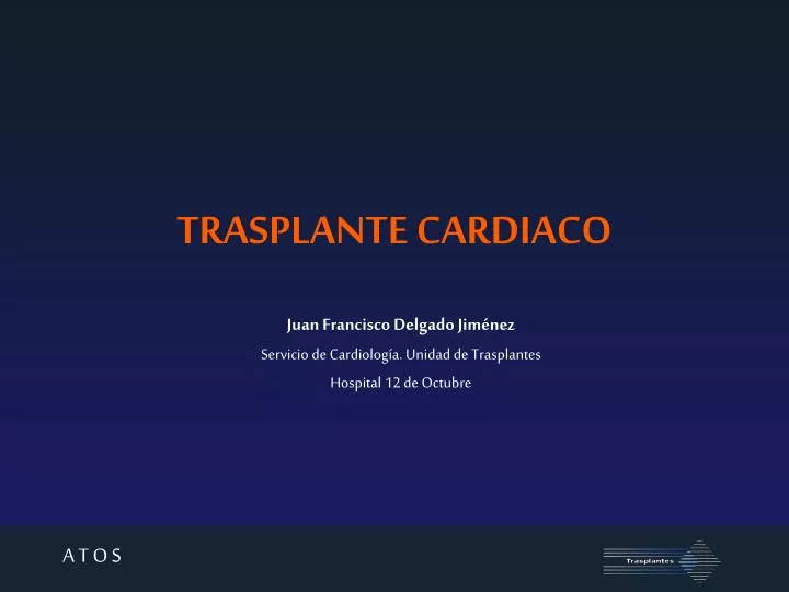 trasplante cardiaco