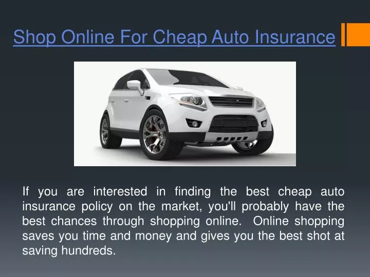 shop online for cheap auto insurance