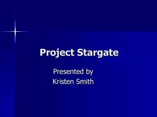 Project Stargate