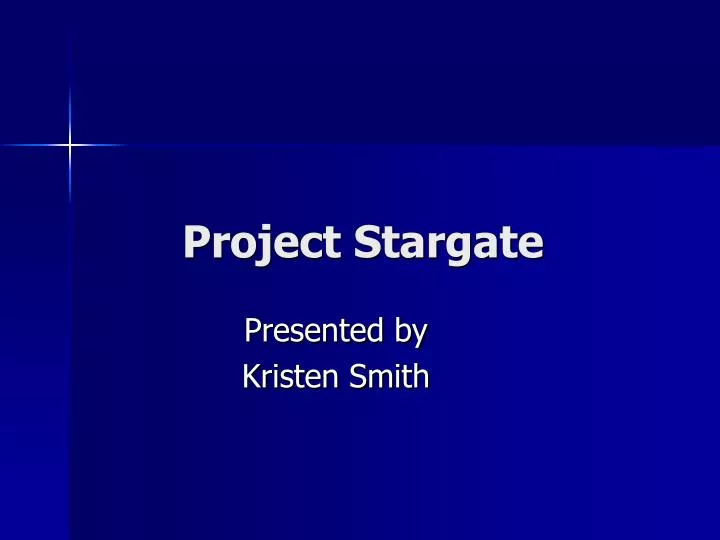 project stargate