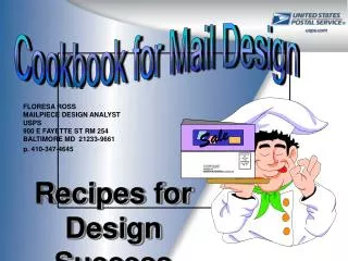 Recipes for Design Success