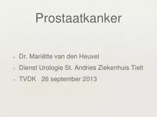 prostaatkanker