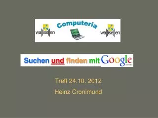 suchen und finden mit