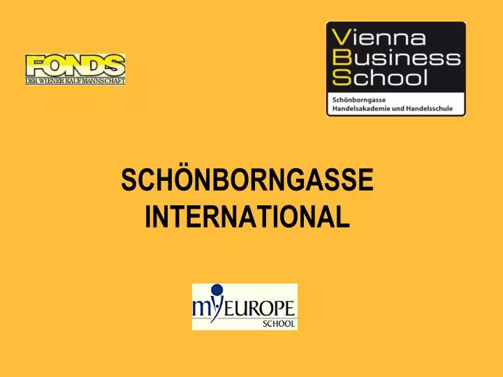 sch nborngasse international