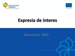 expresia de interes