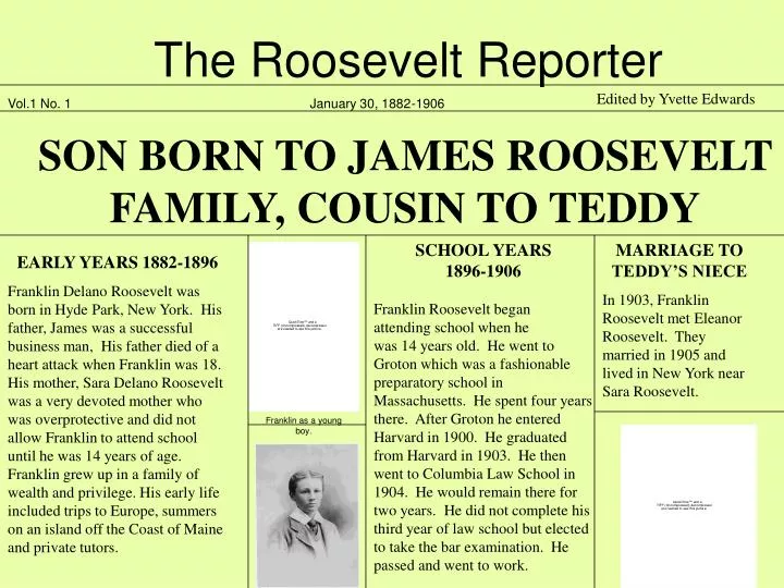 the roosevelt reporter