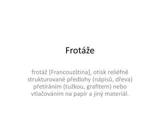 frot e