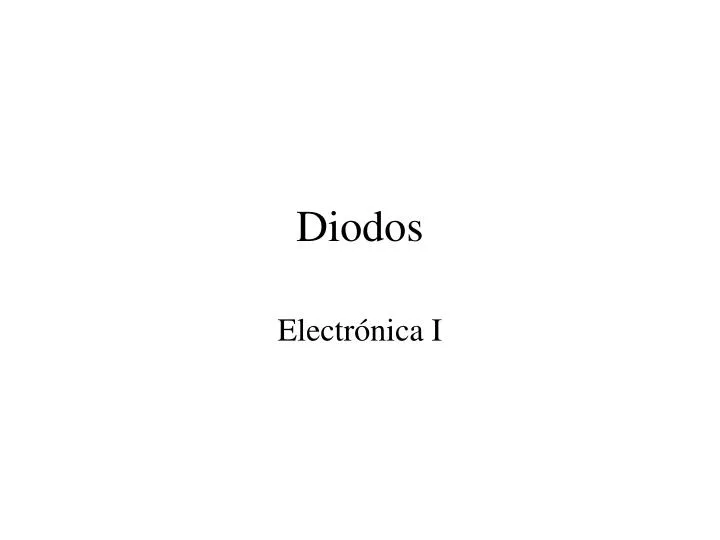 diodos