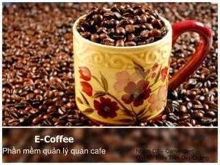 e coffee