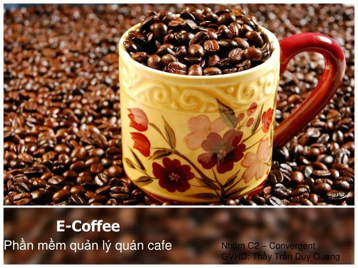 e coffee