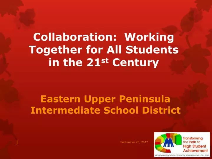 collaboration working together for all students in the 21 st century