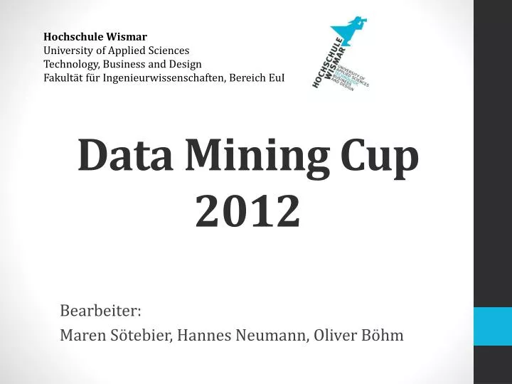 data mining cup 2012