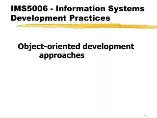 IMS5006 - Information Systems Development Practices