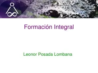 formaci n integral