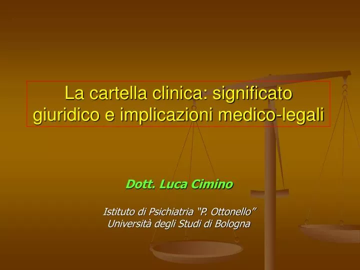la cartella clinica significato giuridico e implicazioni medico legali