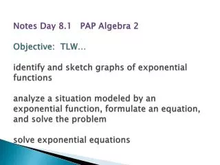 Exponential Function