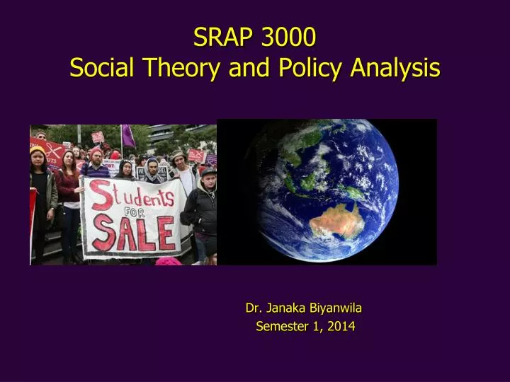 srap 3000 social theory and policy analysis