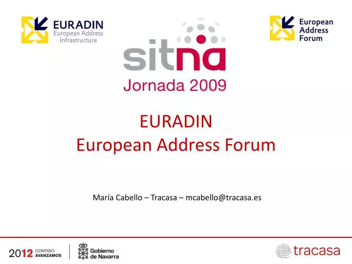 euradin european address forum