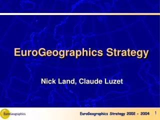 EuroGeographics Strategy