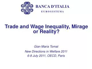 Trade and Wage Inequality, Mirage or Reality?