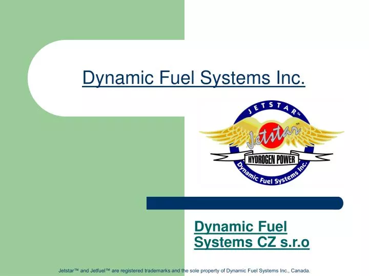 dynamic fuel systems inc