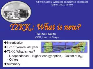 Takaaki Kajita, ICRR, Univ. of Tokyo