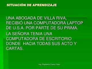 situaci n de aprendizaje