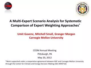 A Multi-Expert Scenario Analysis for Systematic Comparison of Expert Weighting Approaches *