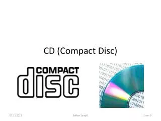 cd compact disc