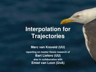 Interpolation for Trajectories