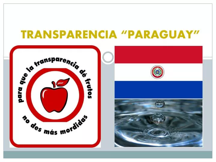 transparencia paraguay